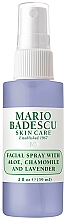 Feuchtigkeitsspendendes Gesichtsspray mit Aloe, Kamille und Lavendel Mario Badescu Facial Spray Aloe, Chamomile And Lavender