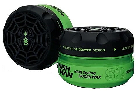 Faserwachs zum Haarstyling mit frischem Duft - Nishman Hair Styling Spider Wax S2 Tarantula