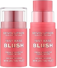 Makeup Revolution Fast Base Blush Stick Rouge