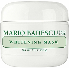 Aufhellende Gesichtsmaske mit Olivenblattextrakt und Vitamin E Mario Badescu Whitening Face Mask