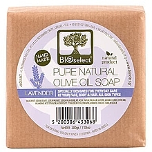 Naturseife mit Olivenöl und Lavendelduft BIOselect Olive Oil Soap