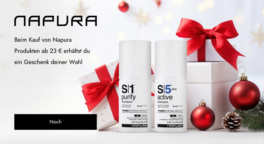 Beim Kauf von Napura Produkten ab 23 € erhältst du ein Geschenk deiner Wahl