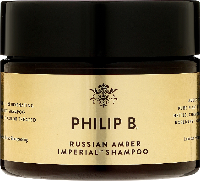 Regenerierendes Shampoo für normales und coloriertes Haar Philip B Russian Amber Imperial Shampoo