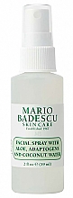 Gesichtsspray mit Aloe und Kokoswasser Mario Badescu Facial Spray With Aloe Adaptogens And Coconut Water