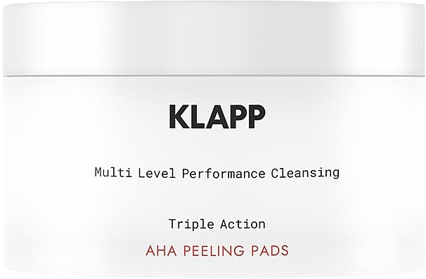 AHA-Peeling-Pads - Klapp Multi Level Performance Triple Action AHA Peeling Pads