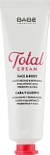 Regenerierende Multifunktionscreme für empfindliche Gesichts- und Körperhaut Babe Laboratorios Total Cream Face & Body