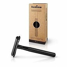 Rasierhobel schwarz Bambaw Safety Razor