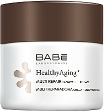 Multi-regenerierende Nachtcreme mit Anti-Aging-Komplex Babe Laboratorios Healthy Aging Multi Repair Renovating Cream