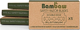 Rasierklingen 5 St. Bambaw Safety Razor Blades