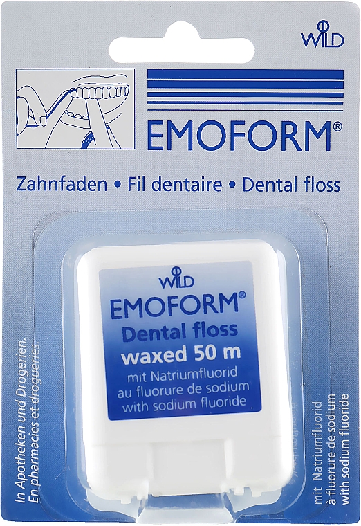 Zahnseide mit Fluor - Dr. Wild Emoform