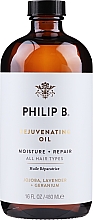 Verjüngendes Öl für alle Haartypen Philip B Rejuvenating Oil Moisture + Repair All Hair Types