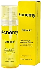 Anti-Akne-Körperspray Acnemy Zitback Body Spray For Blemish-Prone Skin