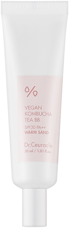 Vegane BB-Creme-Foundation mit Kombucha-Extrakt - Dr.Ceuracle Vegan Kombucha Tea BB Cream SPF 30/PA++