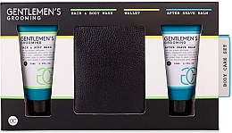 Körperpflegeset Accentra Men's Collection Cool Mint & Lime Set (Duschgel 60ml + After Shave Balsam 60ml + Zubehör)