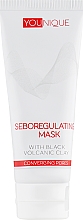 Sebum-regulierende Maske mit schwarzer Vulkanerde Jerelia YoUnique Seboregulating Mask