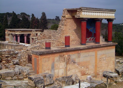 Knossos auf Kreta