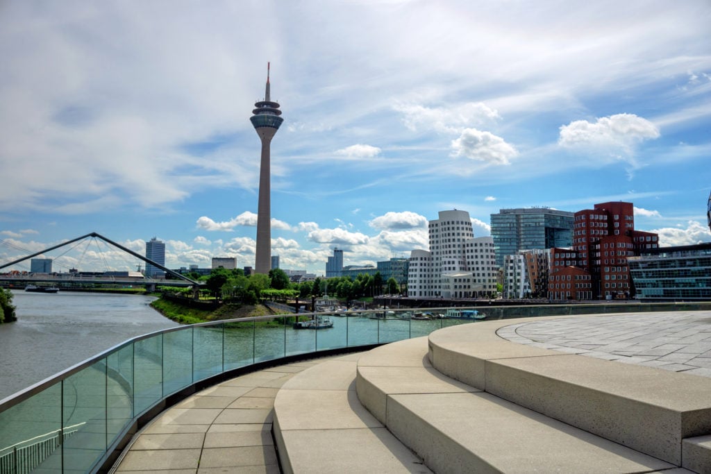 Architektonische Besonderheiten im Medienhafen