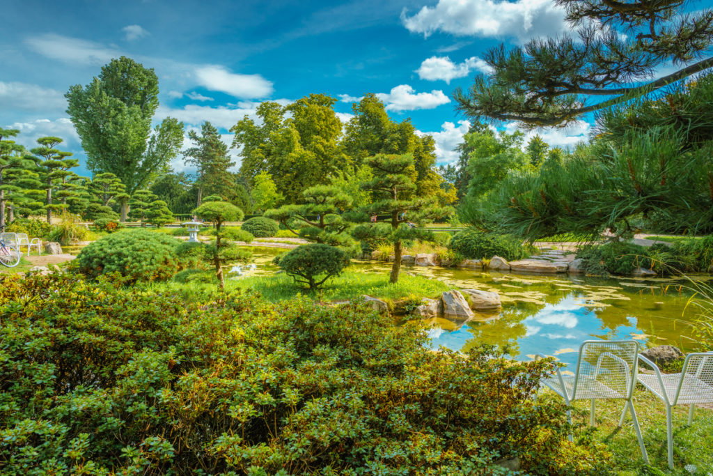 Idyllische Atmosphären im Japanischen Garten