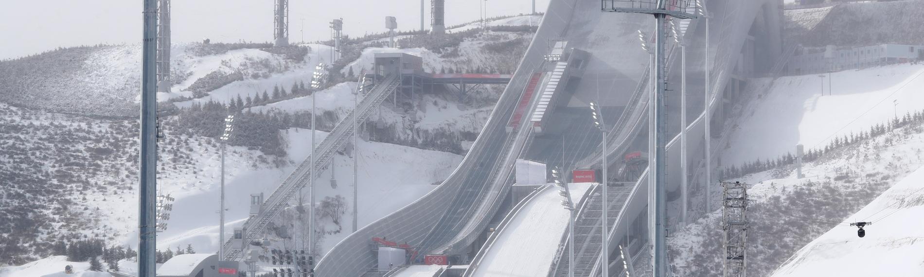 Skisprungschanzen in Zhangjiakou