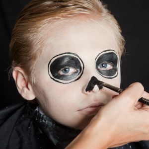 Dia de los Muertos Make Up Schmink-Anleitung Junge (5)