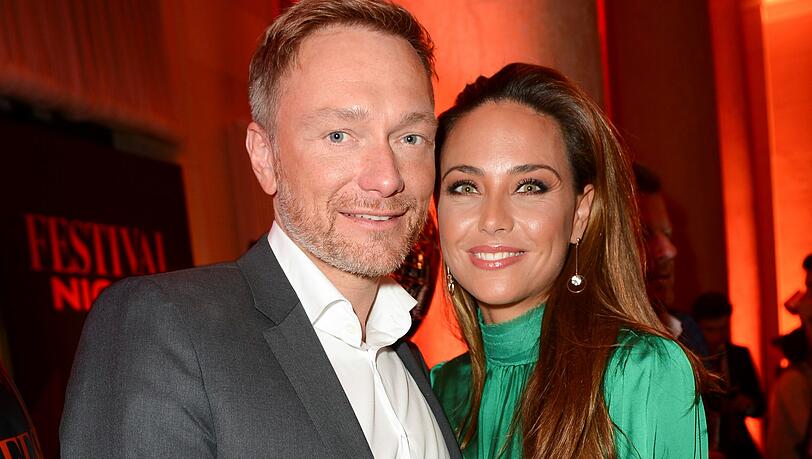 Christian Lindner mit Partnerin Franca Lehfeldt.