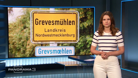 Lea Struckmeier moderiert Panorama 3 am 16.07.2024. © Screenshot 