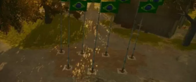 Flagge von Brasilien Mod Image