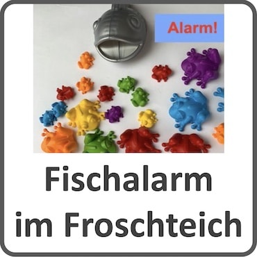 Fischarlarm im Froschteich