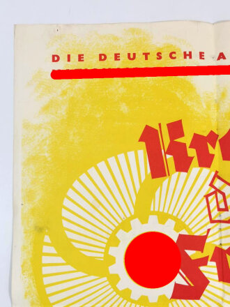 "Kraft durch Freude " Plakat für das...