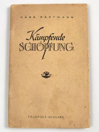 Als Feldpostbrief verschickbares Buch " Kampfende...