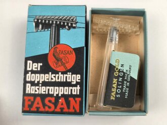 Rasier Apparat "Fasan" in Umverpackung,...