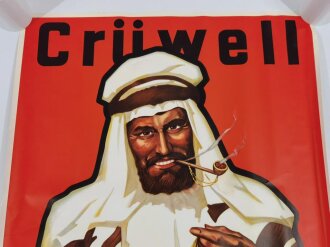 Tabak Plakat " Crüwell Mekka " 84 x 59cm,...