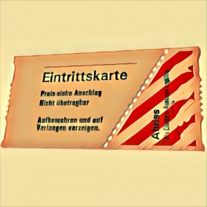 Traumdeutung Eintrittskarte