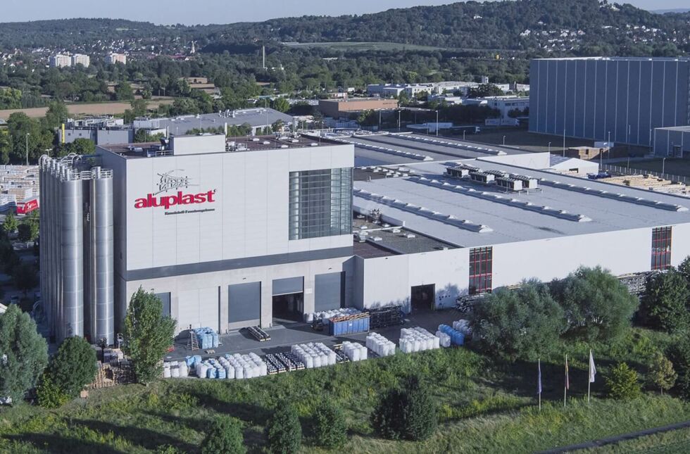 Aluplast Werk in Karlsruhe, Deutschland