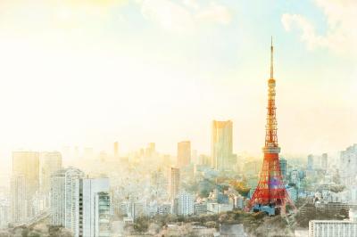 Fototapete Tokyo Tower in Asien