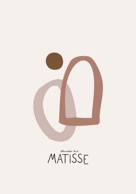 Poster Kunst im Matisse-Stil