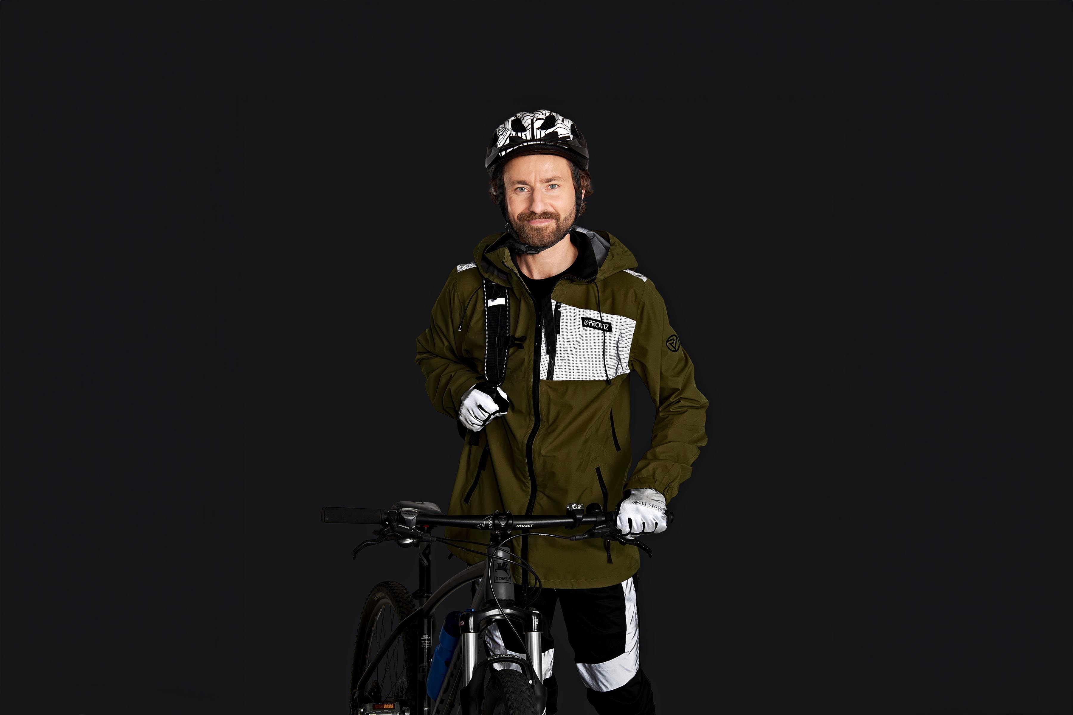 Proviz Reflect360 Kollektion: Reflektierende MTB-Jacke und Hose für den Herbst