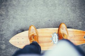 Longboard im Alltag