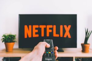 Das Netflix Programm wird eingeschaltet