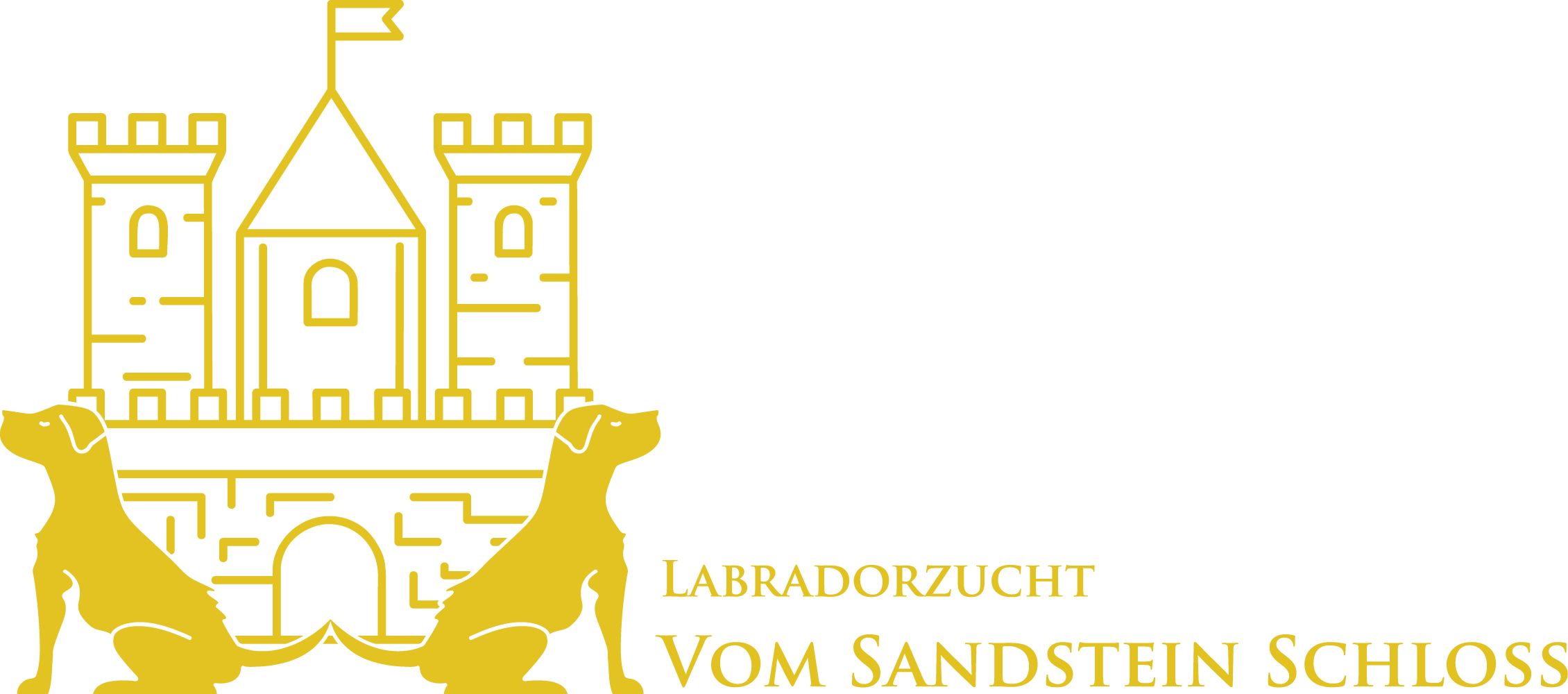 Labradorzucht vom Sandstein Schloss