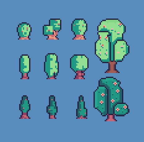 Tiny TREE for Platformer Game by S a t u r n