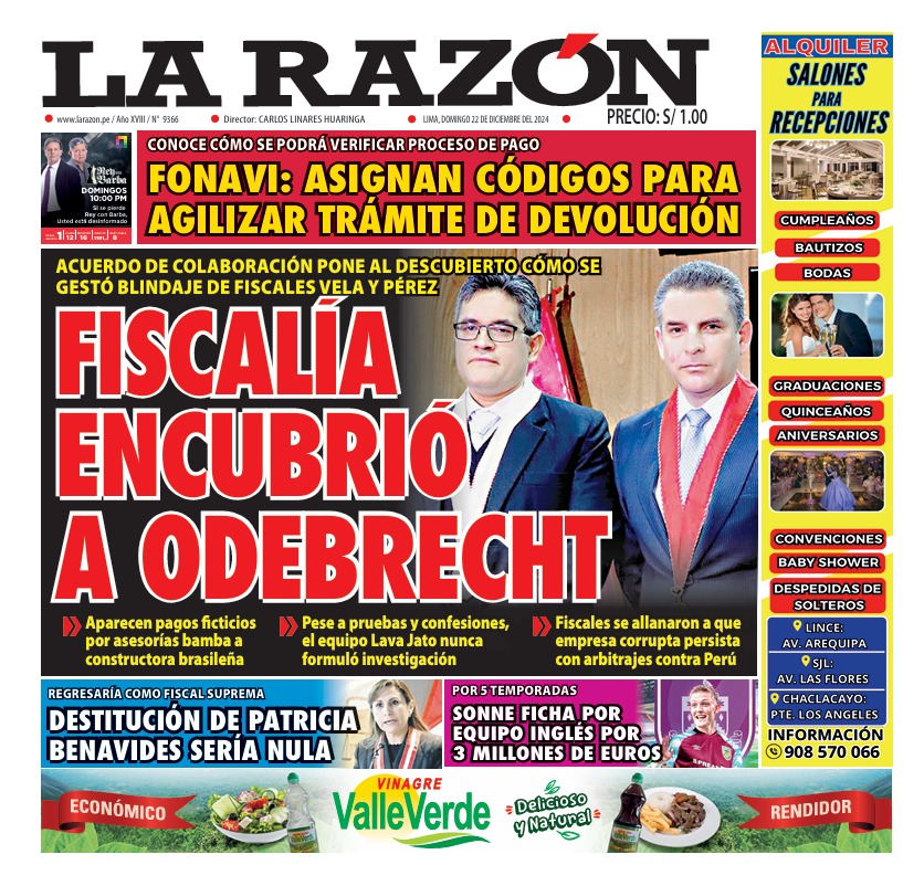 Ediciones Impresas 22/12/2024