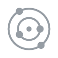 Gray abstract icon representing sound recordings.