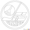 How to Draw Winnipeg Jets, Hockey Logos How to Draw, Drawing Ideas,
Draw Something, Drawing