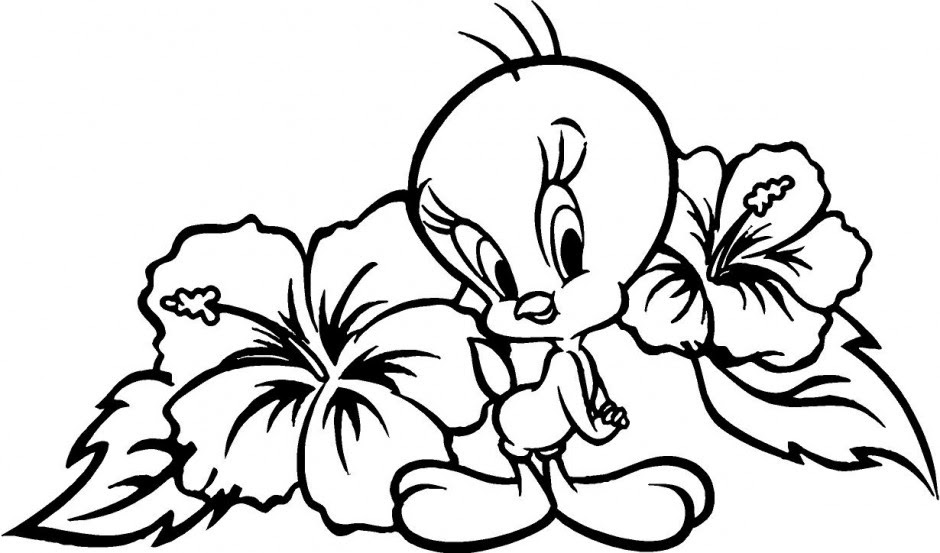 Coloring Pages For Kids Of Flowers Clip Art Library