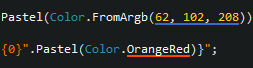 ReSharper color object underlining