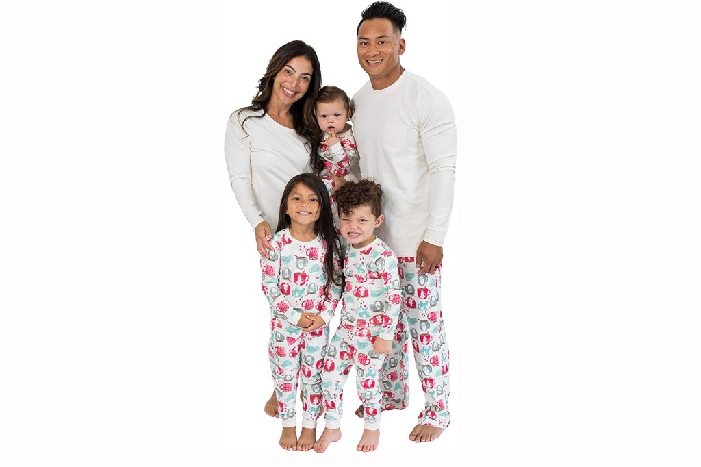 Burt's Bees Mugs of Happiness Matching Holiday Organic Cotton Pajamas