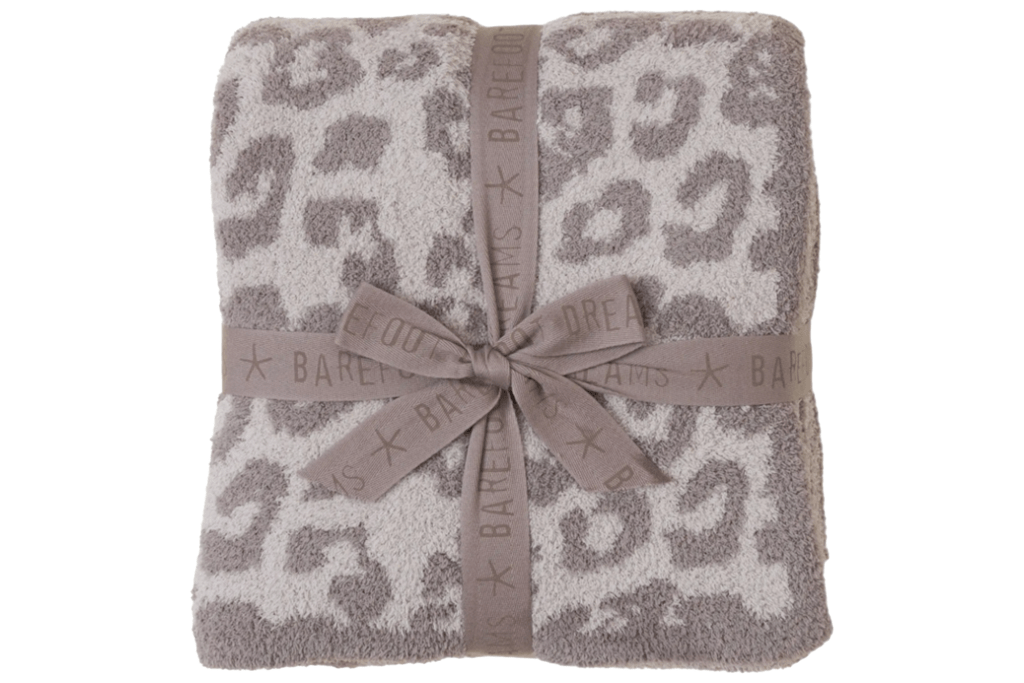 Barefoot Dreams CozyChic Animal Print Throw Blanket