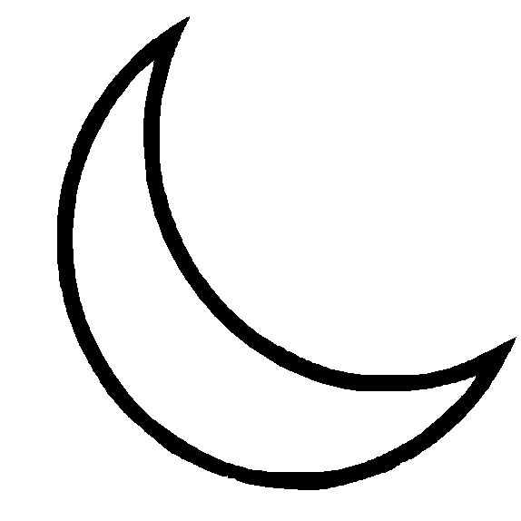 Crescent Moon Cartoon - ClipArt Best