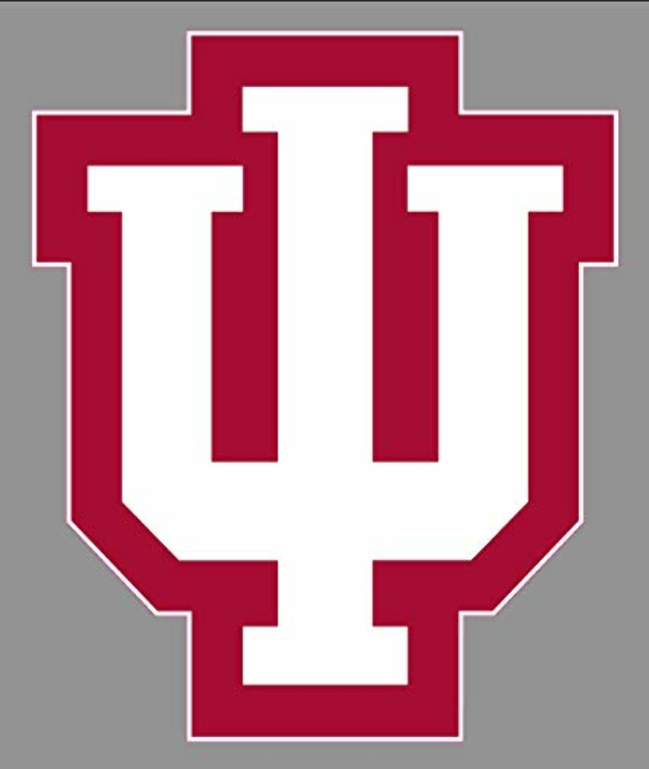 Indiana university logo red